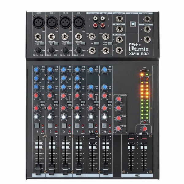 the t.mix xmix 802 USB