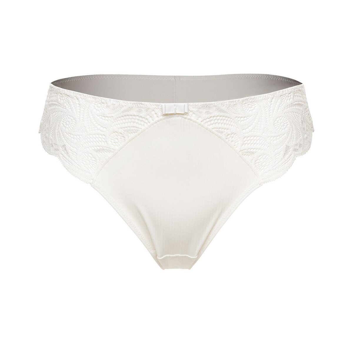 SANS COMPLEXE<br>Sapato slip-on Ariane Essential em renda e microfibra