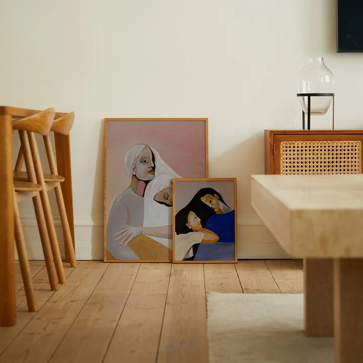 Paper Collective - Sisters I Poster, 30 x 40 cm