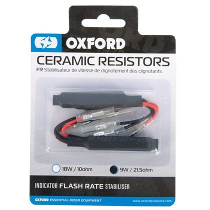 Kit résistance Oxford 9 Watt/21.5ohm (9W/14V) EL321 Universel - Noir