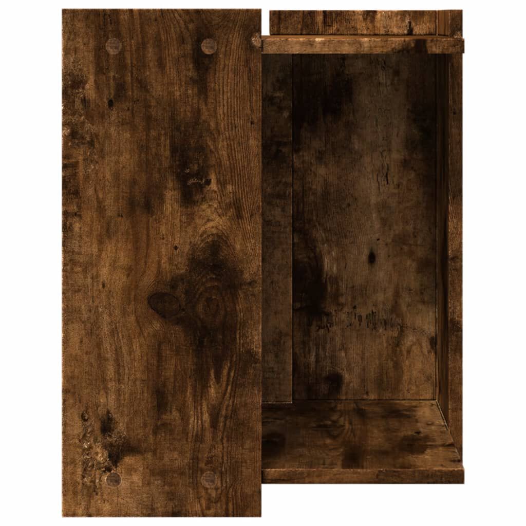 vidaXL Kattenbak gerookt eikenhout 42x42x51 cm