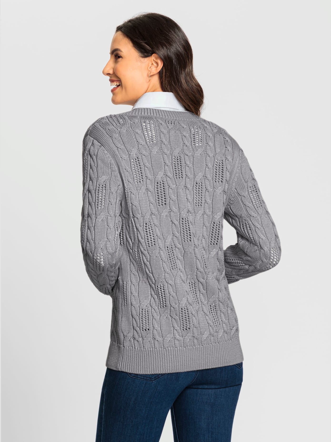 Veste en tricot 50% coton