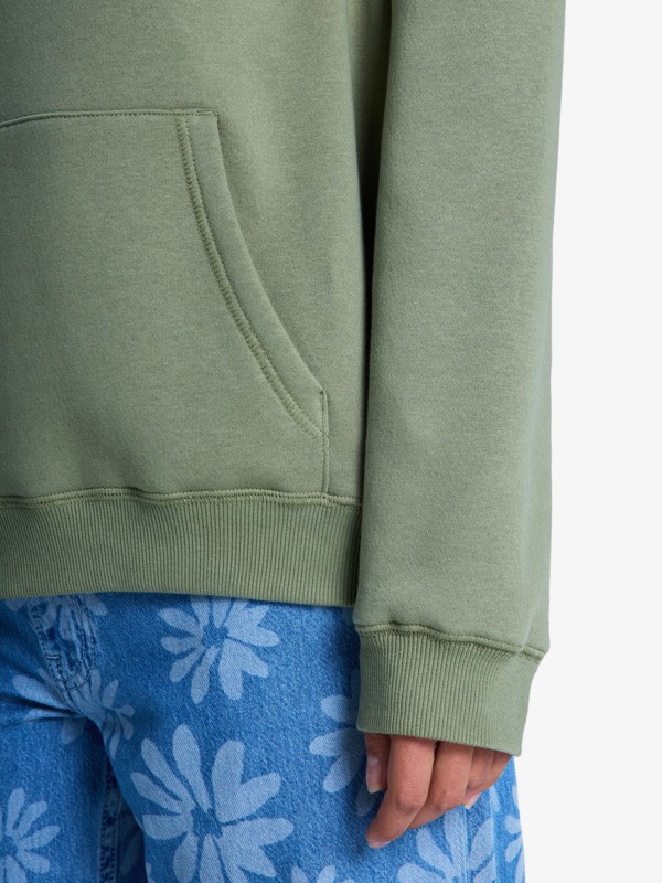Surf Stoked Brushed Sweat à capuche Vert Femme