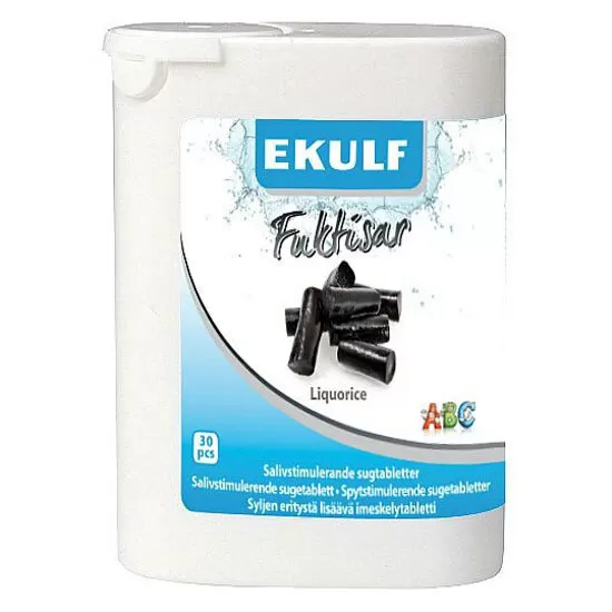 EKULF Fuktisar, Liquorice - 30 sugetabletter