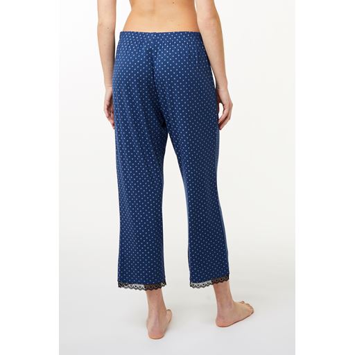 CCDK Jasmin Crop Pyjamasbukser, Ensign Blue, L