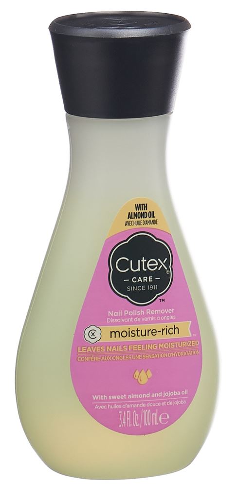 CUTEX Nail Polish Remover Moisture Rich Fl 100 ml