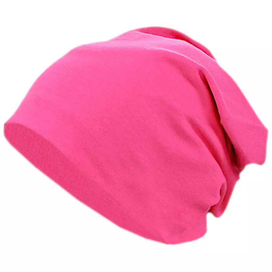 TupTam Unisex Kinder Beanie Mütze Schlauchschal Set dunkelrosa
