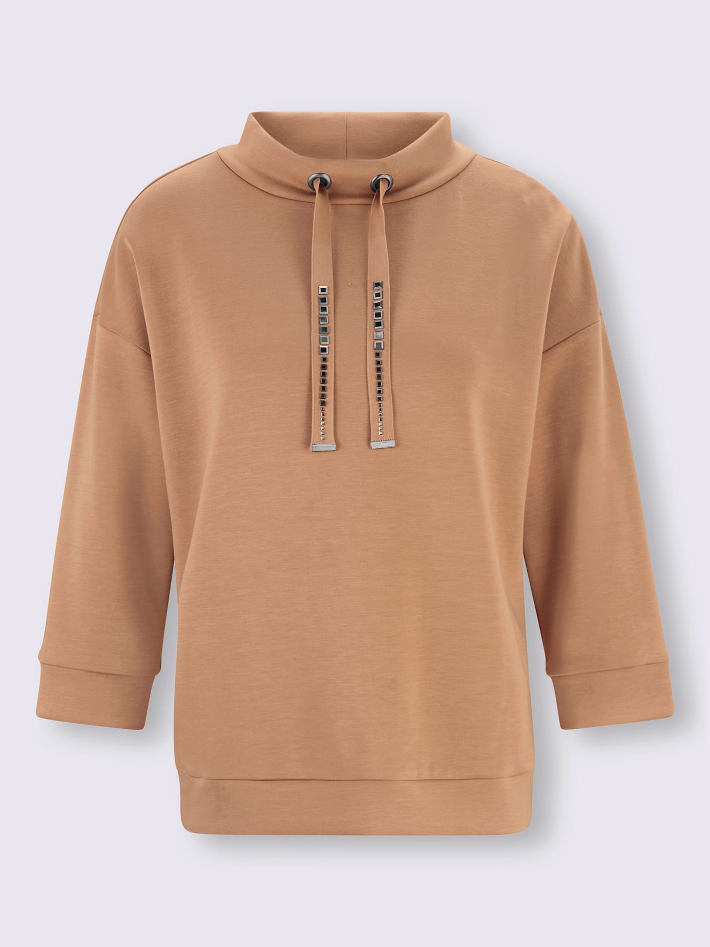 Sweat-shirt mancherons tendance