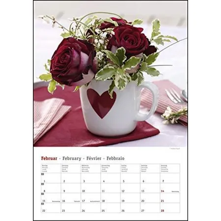 Heye Bildkalender Rosenpracht 2021