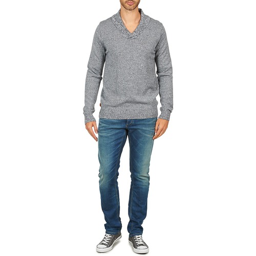 Kulte - PULL CHARLES 101823 BLEU - Bleu
