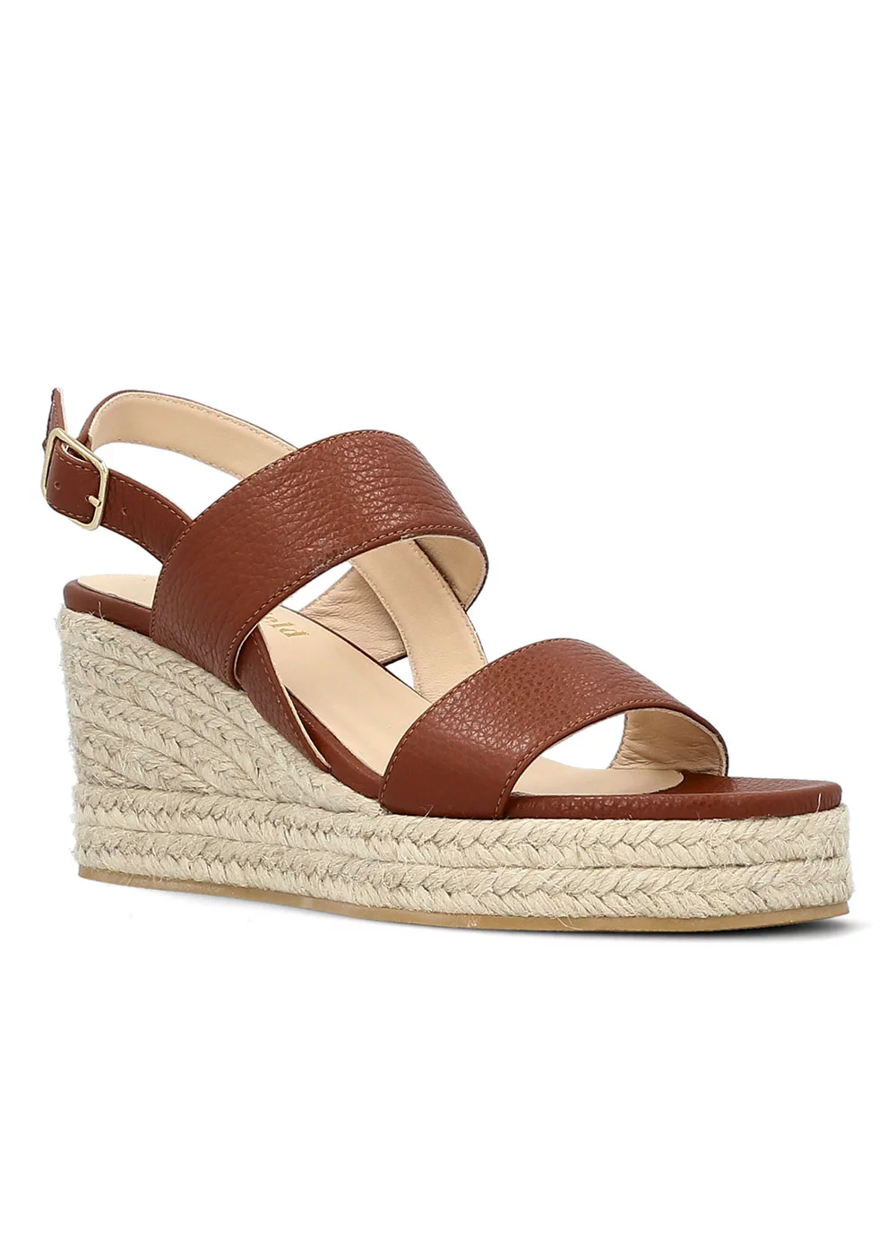 COMPENSE WALTON CUIR MARRON