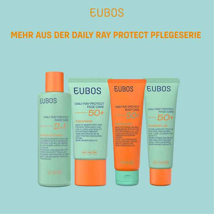 Eubos Daily Ray Protect Face Care double Cleanser, 200 ml