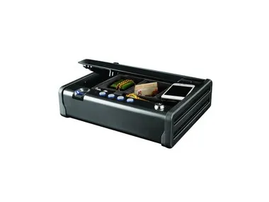 Master Lock No. MLD08EB - Pengeskab - solidt stål - sort