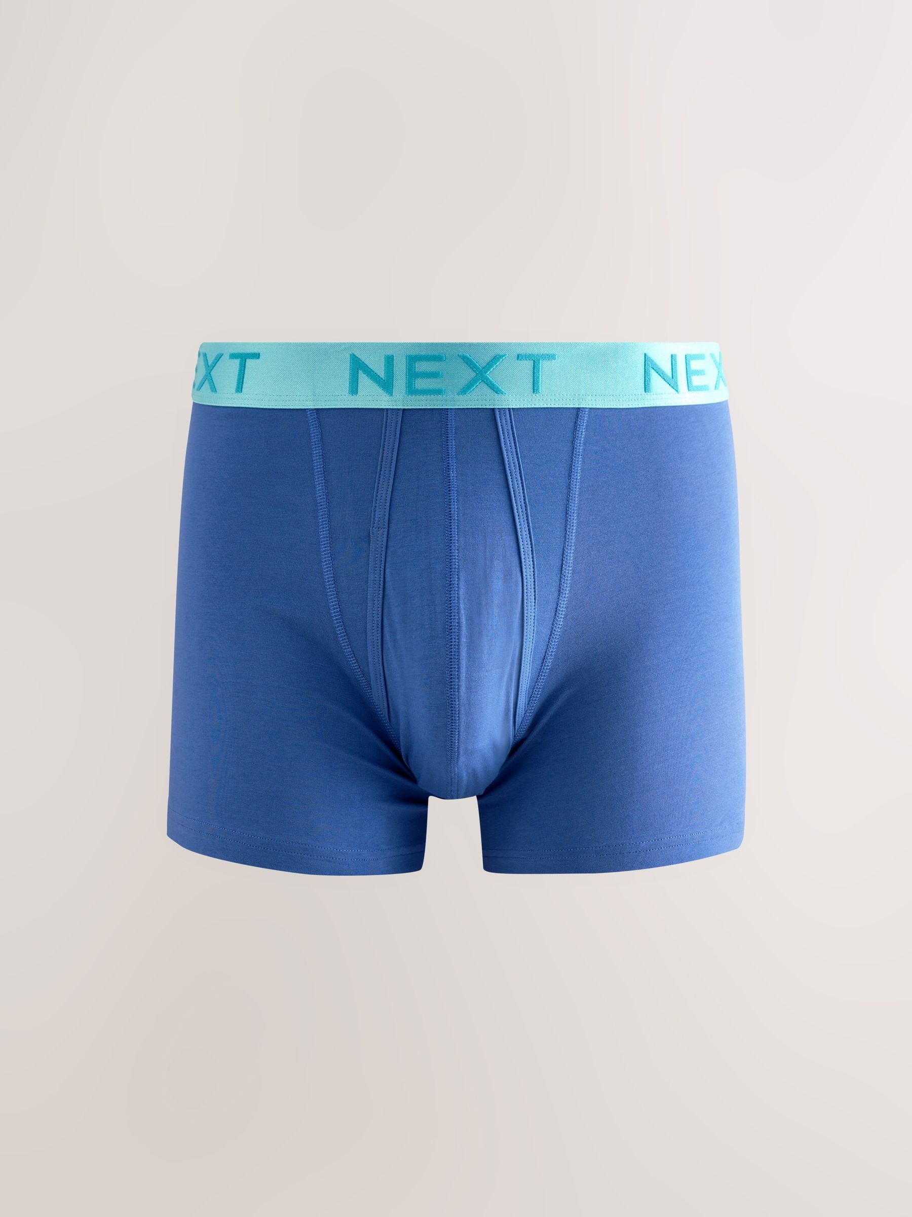 Helder oranje/groen/geel contrast - Verpakking van 10 - Boxershorts met A-voorkant
