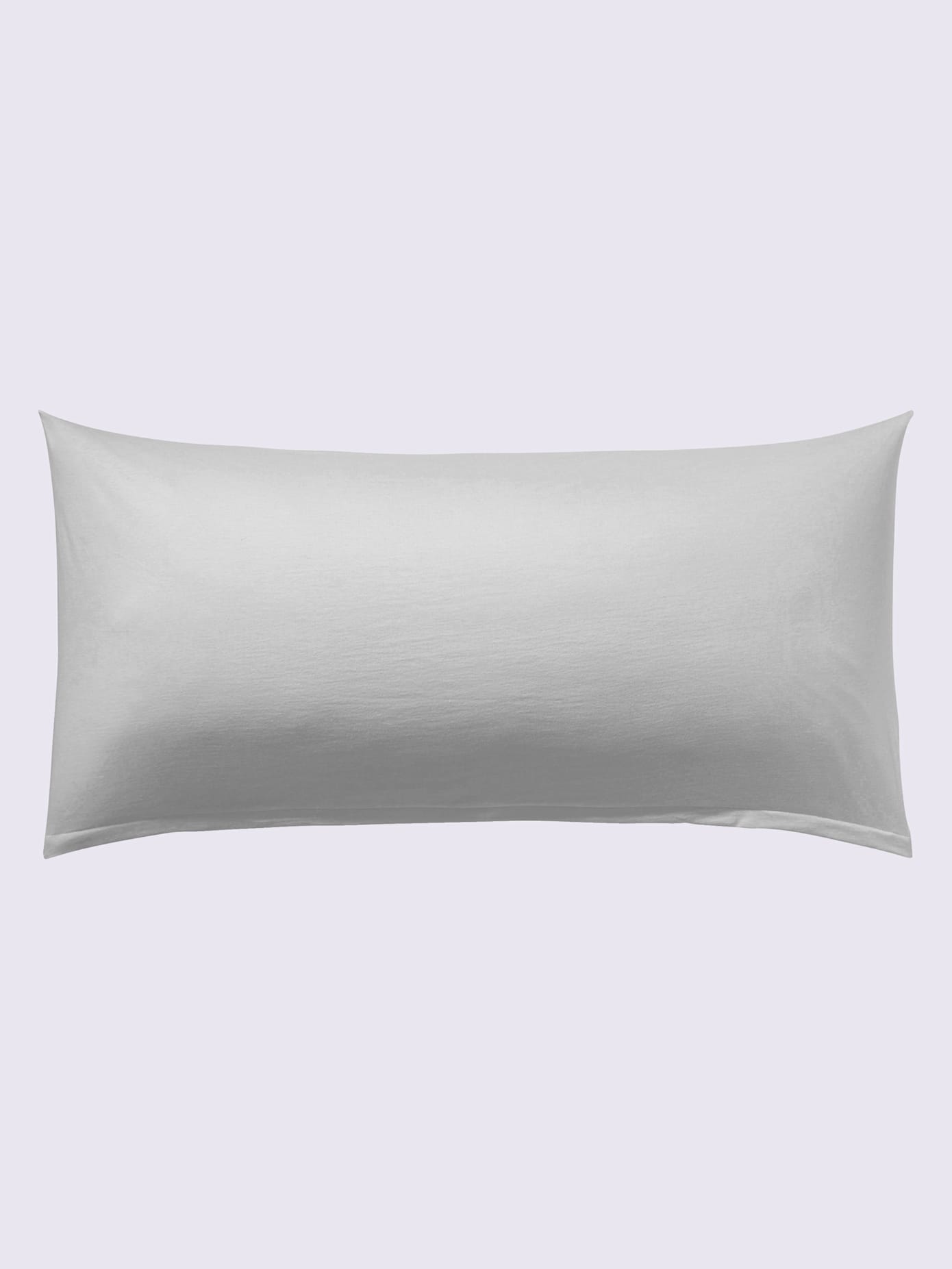 Housses de coussin jersey fin maco à repassage superflu