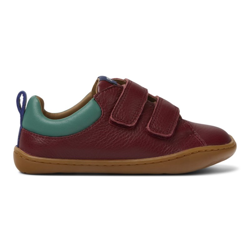 Camper Camper Peu Kids Velcros Bordeaux