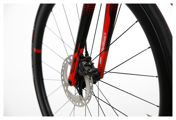 Vélo de Route Wilier Triestina Cento10 SL Shimano Ultegra Di2 12V 700 mm Rouge Noir