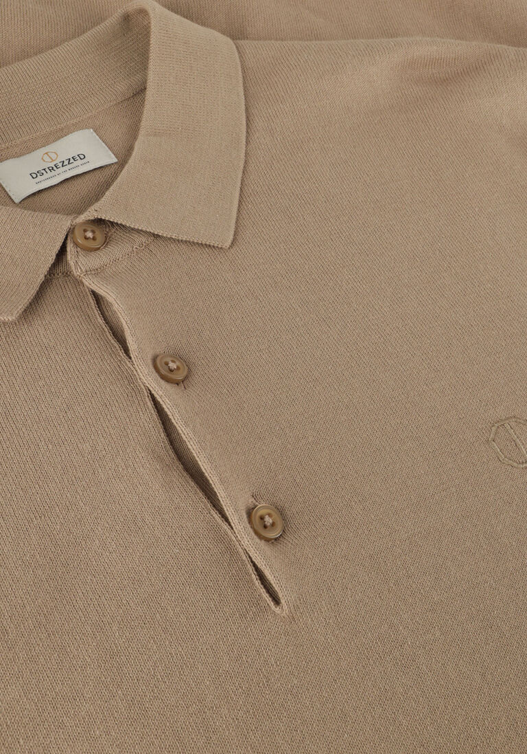 DSTREZZED beige dstrezzed polo ds_camilo polo