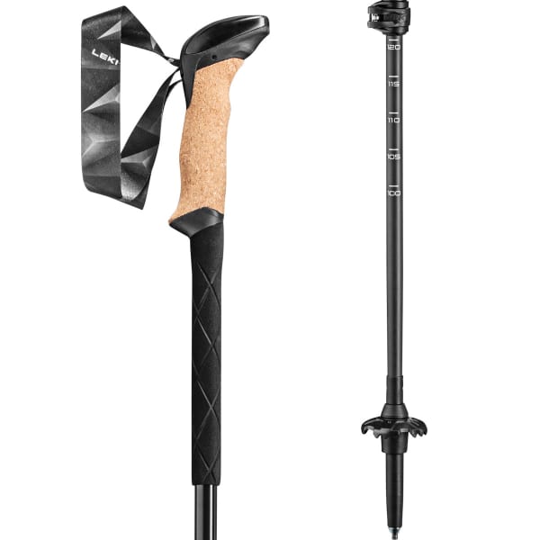 Bâton de randonnée LEKI BLACK SERIES CARBON