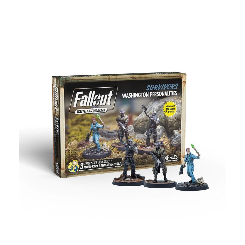 Fallout: Wasteland Warfare - Survivors: Washington Personalities