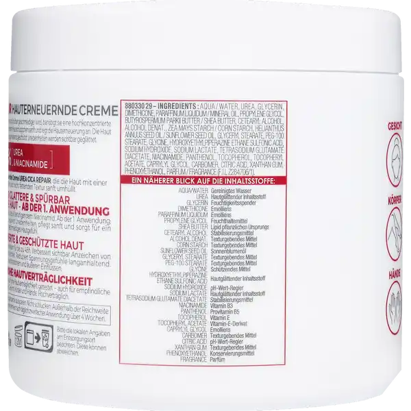 Pflegecreme Urea Trockene & Raue Haut