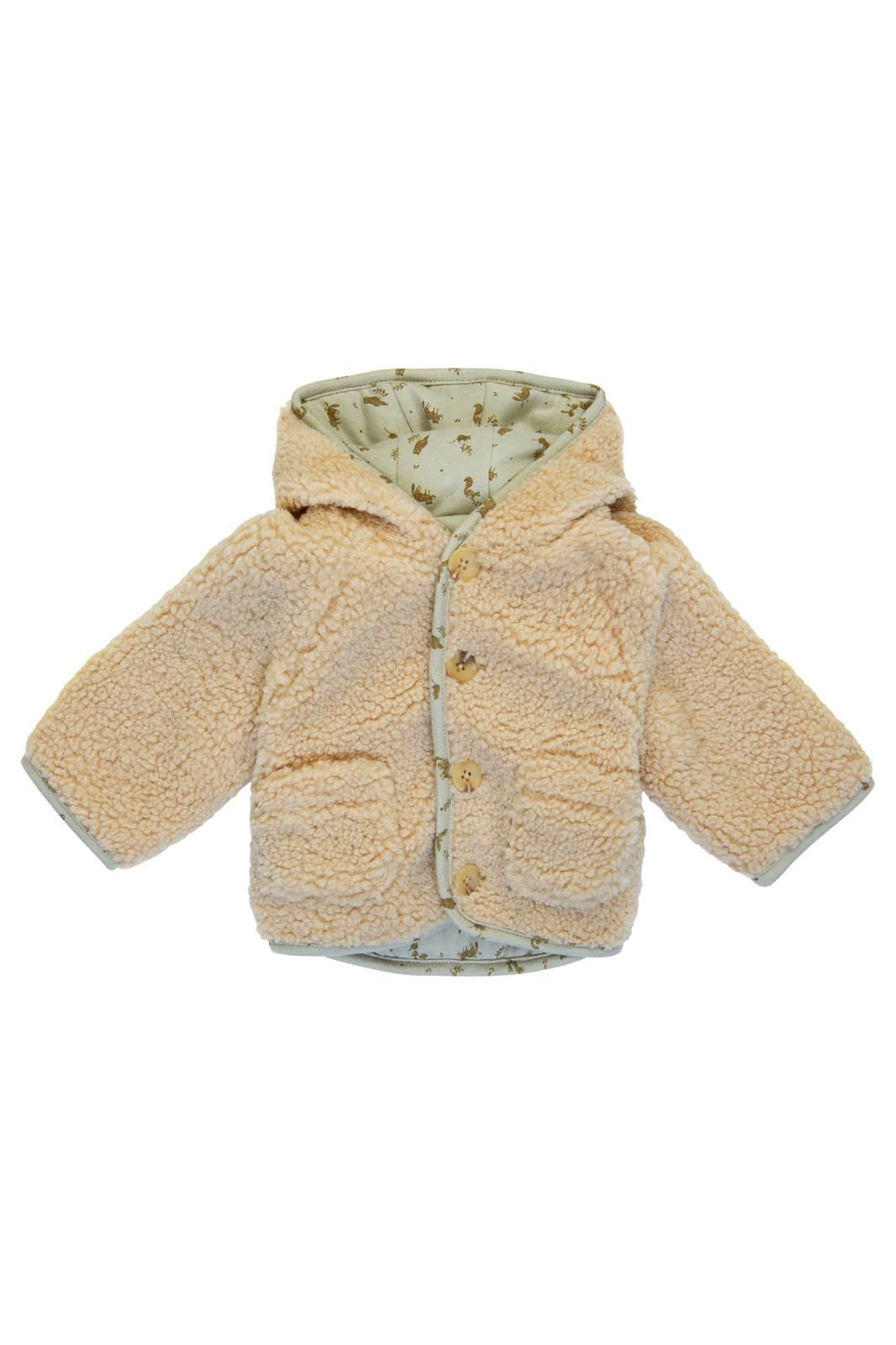 Noppies Newborn Jack Gelves - Reversible - Butter Cream