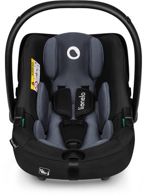 Lionelo Astrid i-Size Bilstol inkl. Base, Black/Grey
