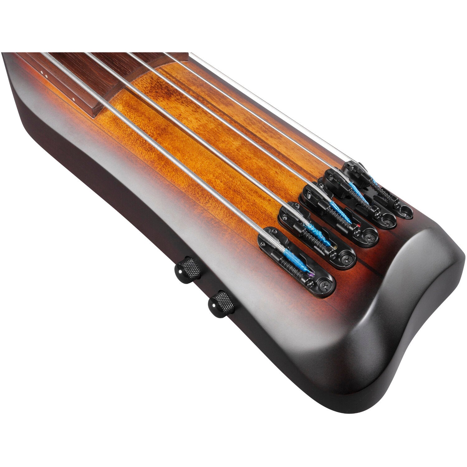 Ibanez UB805 Bass Workshop Mahogany Oil Burst 5-snarige Upright Bass met gigbag