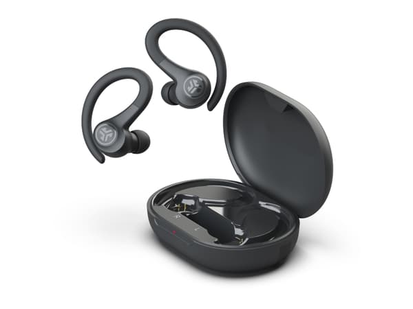 JLab GO Air Sport True Wireless In Ear-sportshodetelefoner Svette- og sprutsikre, 32+ timers spilletid