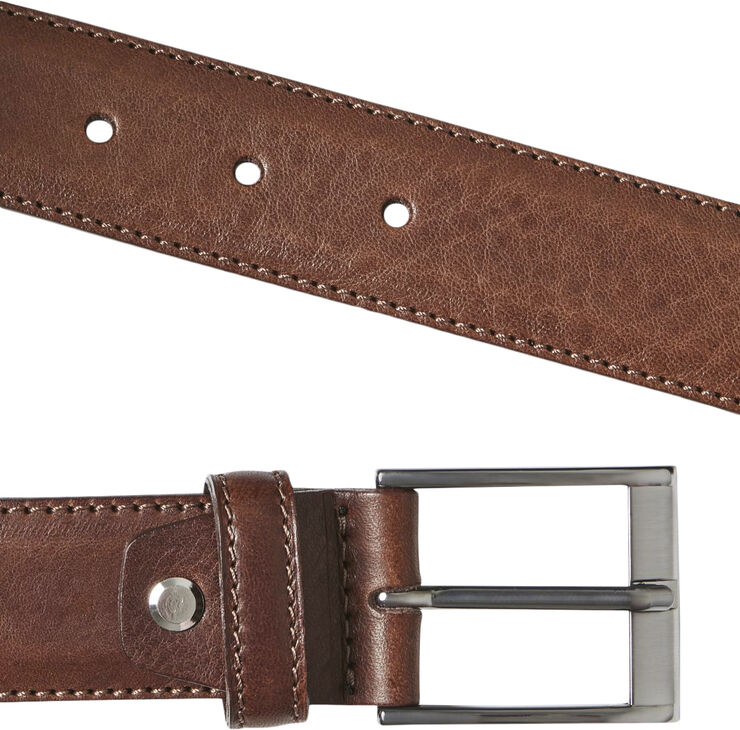 Matinique Essinot Leather Belt Brun