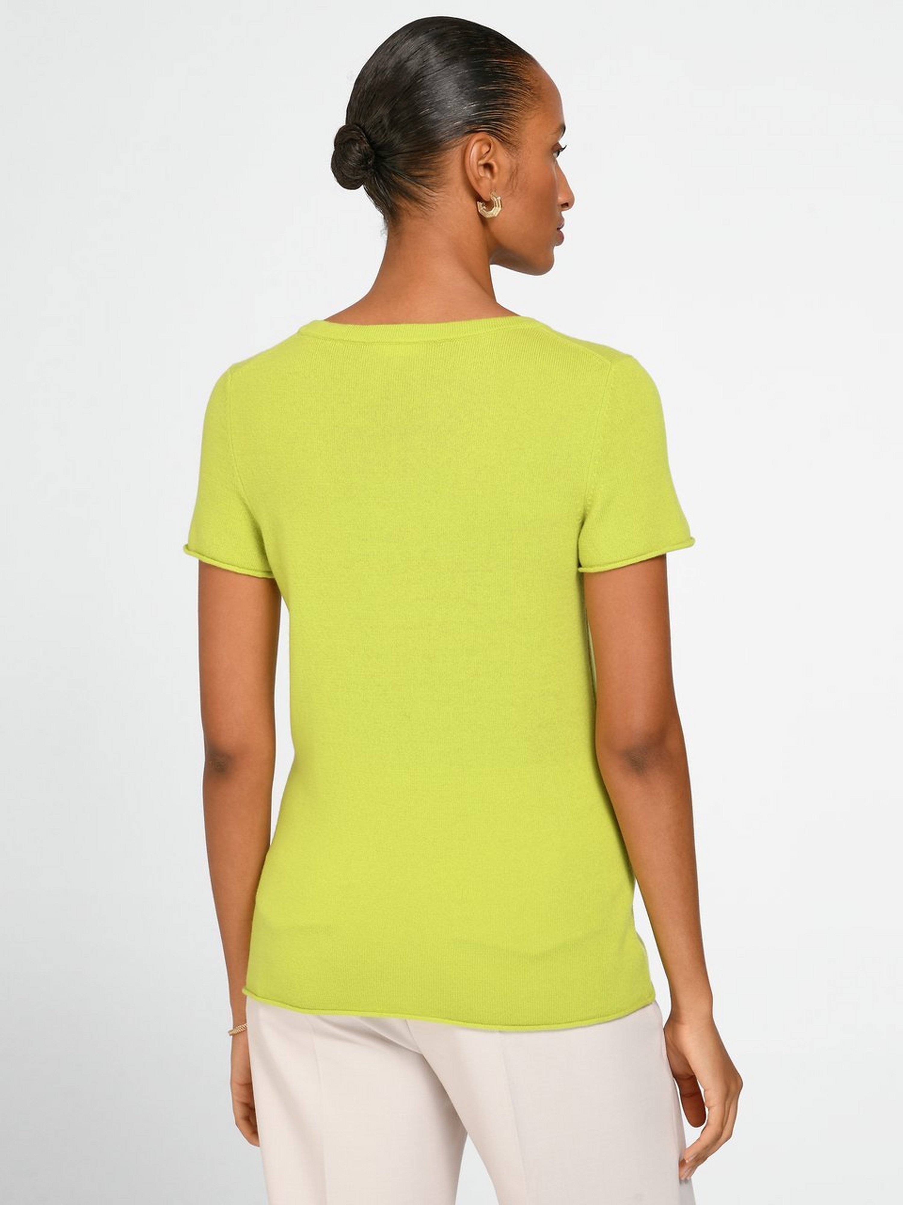 Kaschmir-Shirt mit 1/2-Arm
