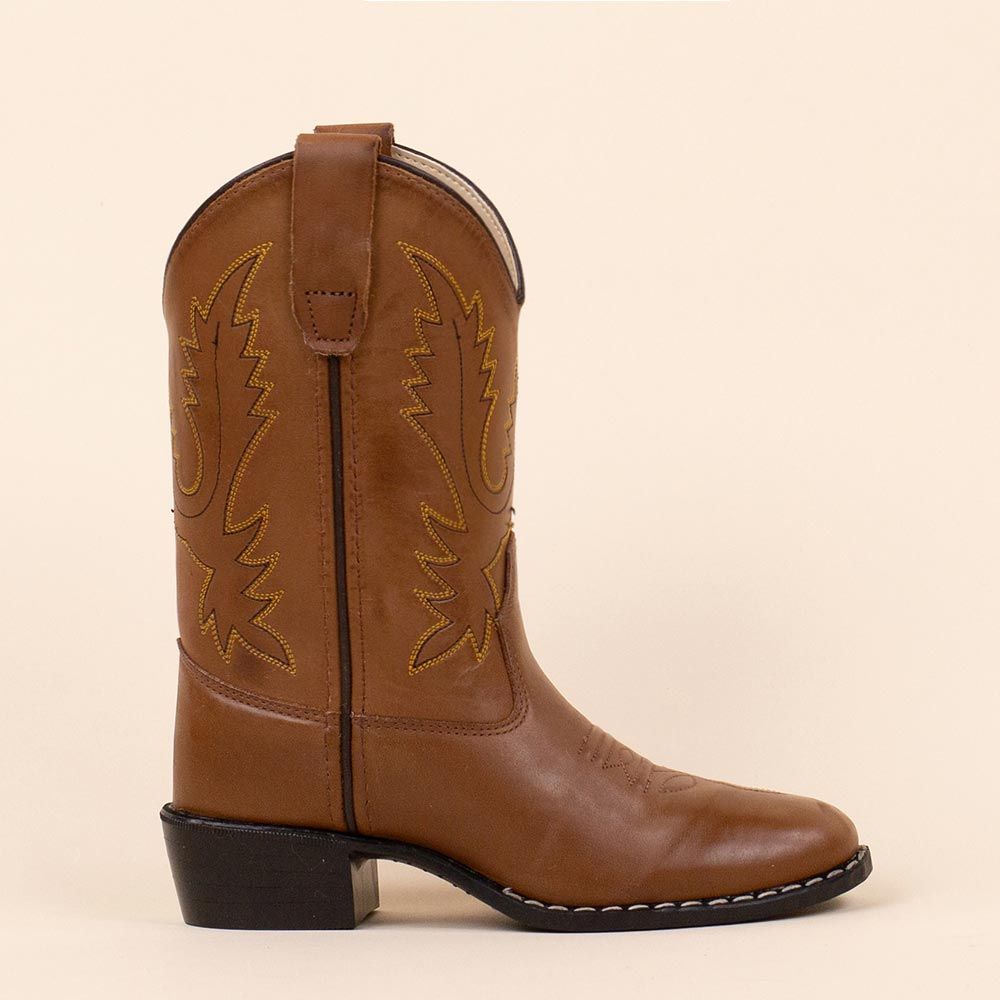 Old West 1129 cowboylaarsjes Bruin