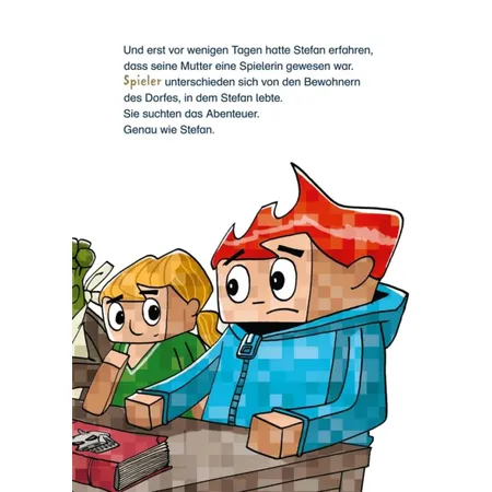Carlsen Verlag Lesenlernen mit Spaß – Minecraft 3: Drachenrache – bis zum Ende!