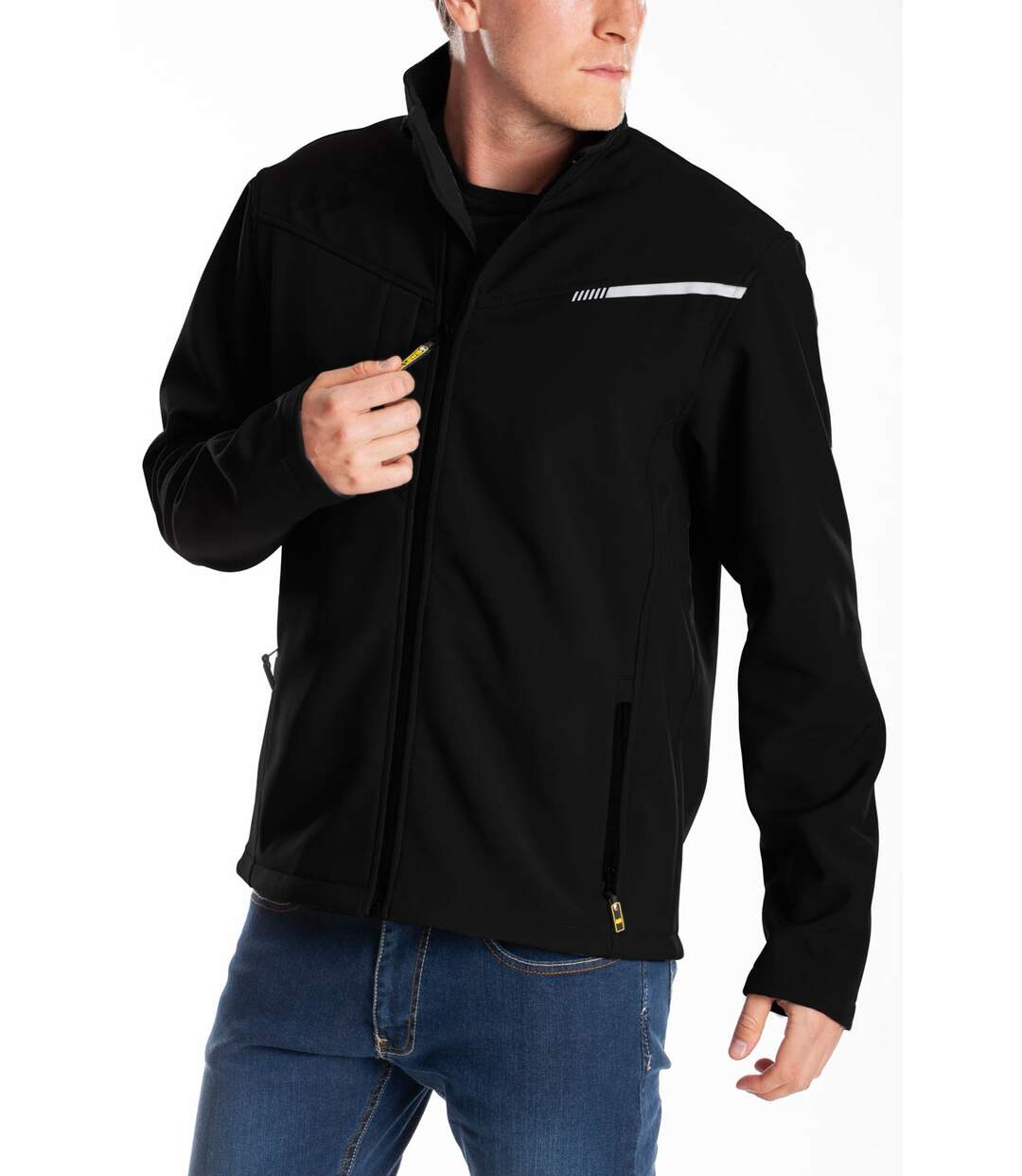 Veste softshell coupe confort BOBBY NOIR