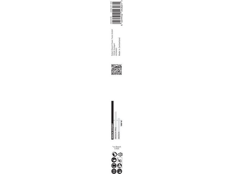 Bosch Professional Schleifpapier EXPERT C470, 230 x 280 mm, Schnelles Schleifen von Farbe und Holz