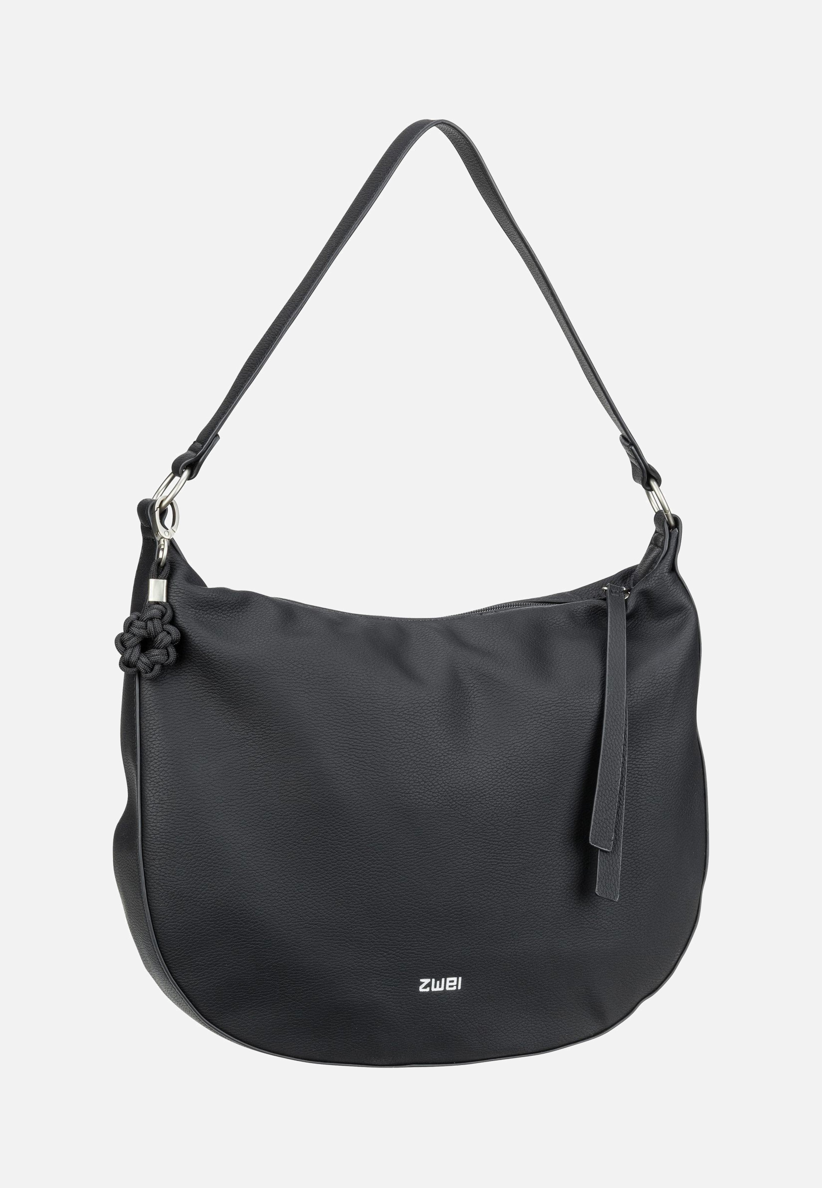 Yuna YU110 Nubuk/Black - Hobo Bag