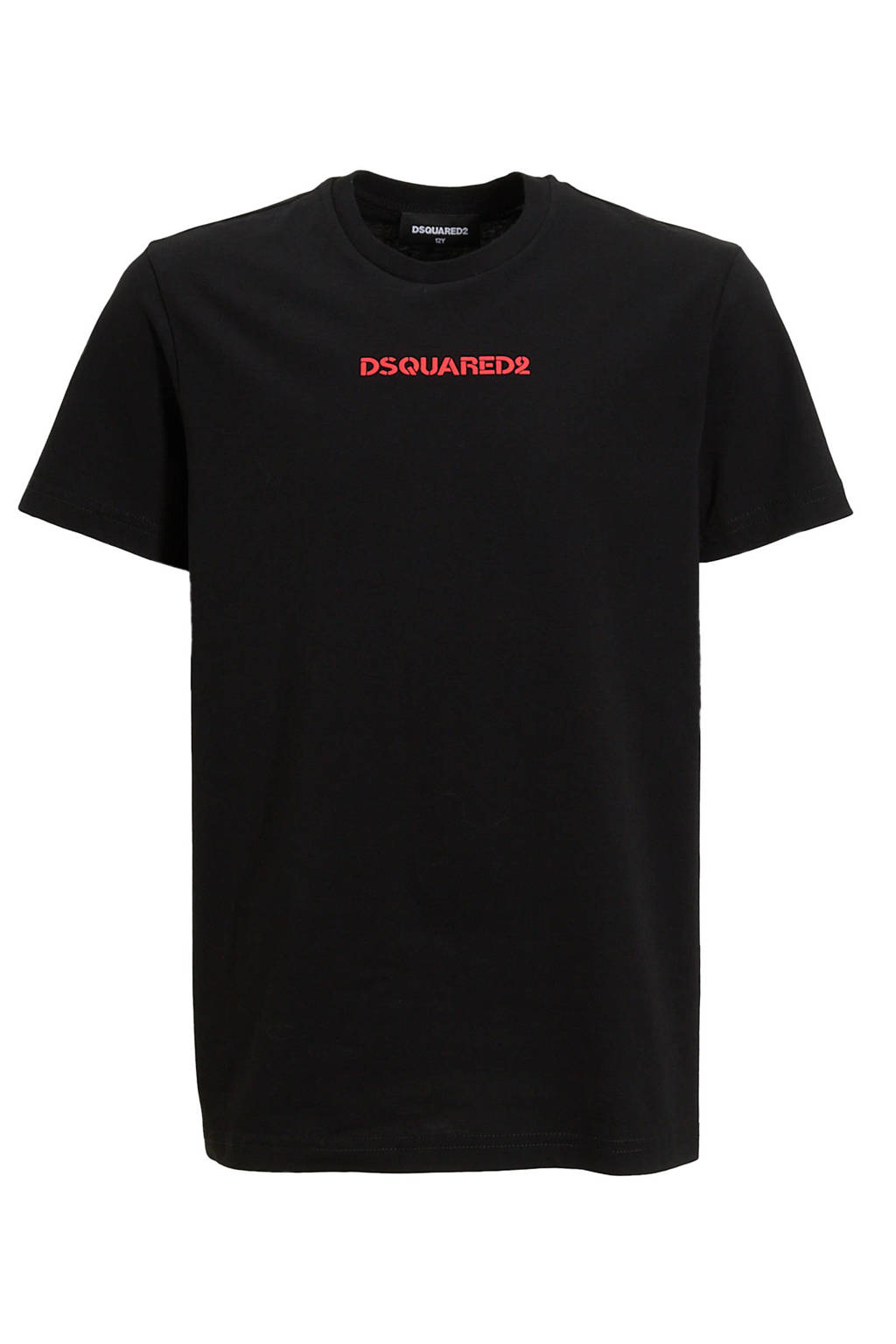 Dsquared2 T-shirt met logo zwart