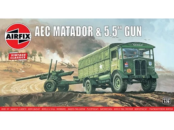 AEC Matador og 5,5 tommer pistol
