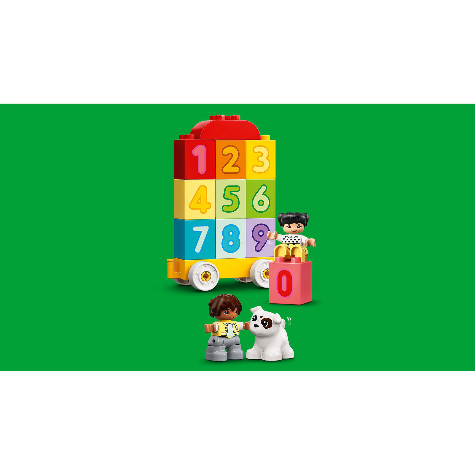 LEGO Getallentrein Leren tellen voor Peuters Speelgoed 10954