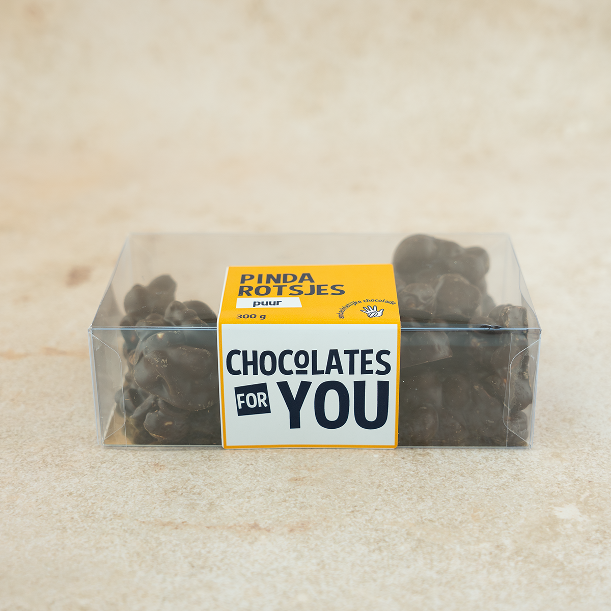 Chocolates For You Pindarotsjes puur 300 gram