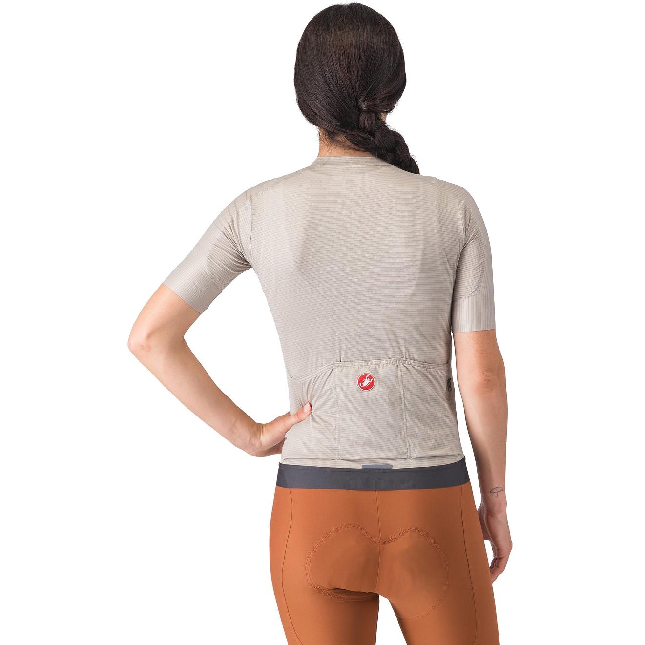 Castelli Espresso Radtrikot Damen silver moon