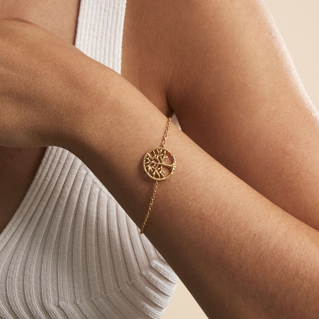 Bracelet Hooda Acier Doré