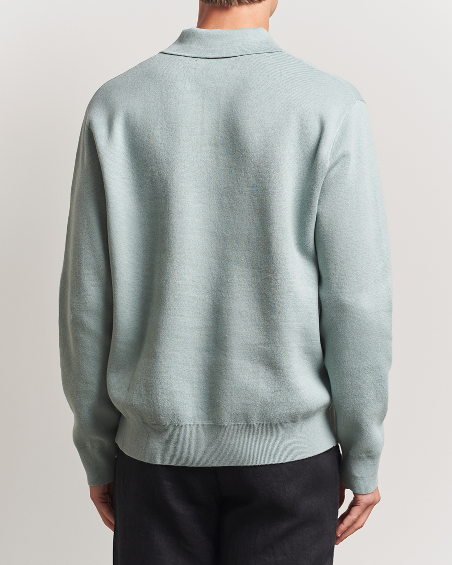 Samsøe Samsøe Nino Knitted Polo Abyss Green