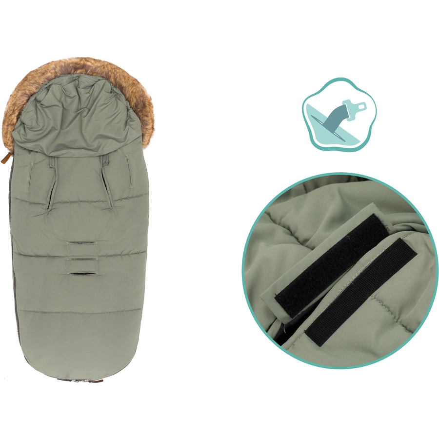 fillikid Winterfußsack Manaslu Polyester Salbei