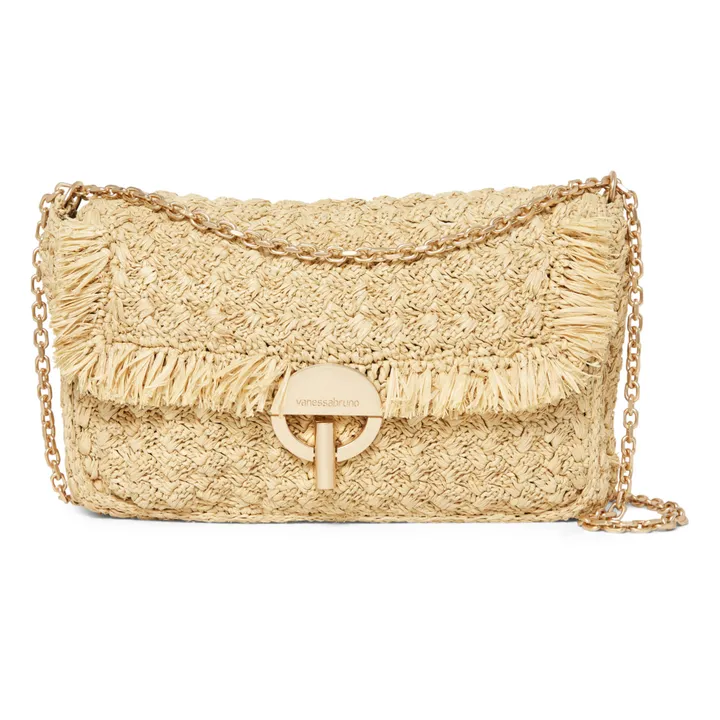 Vanessa Bruno Sac Moon GM Raphia Uni | Naturel