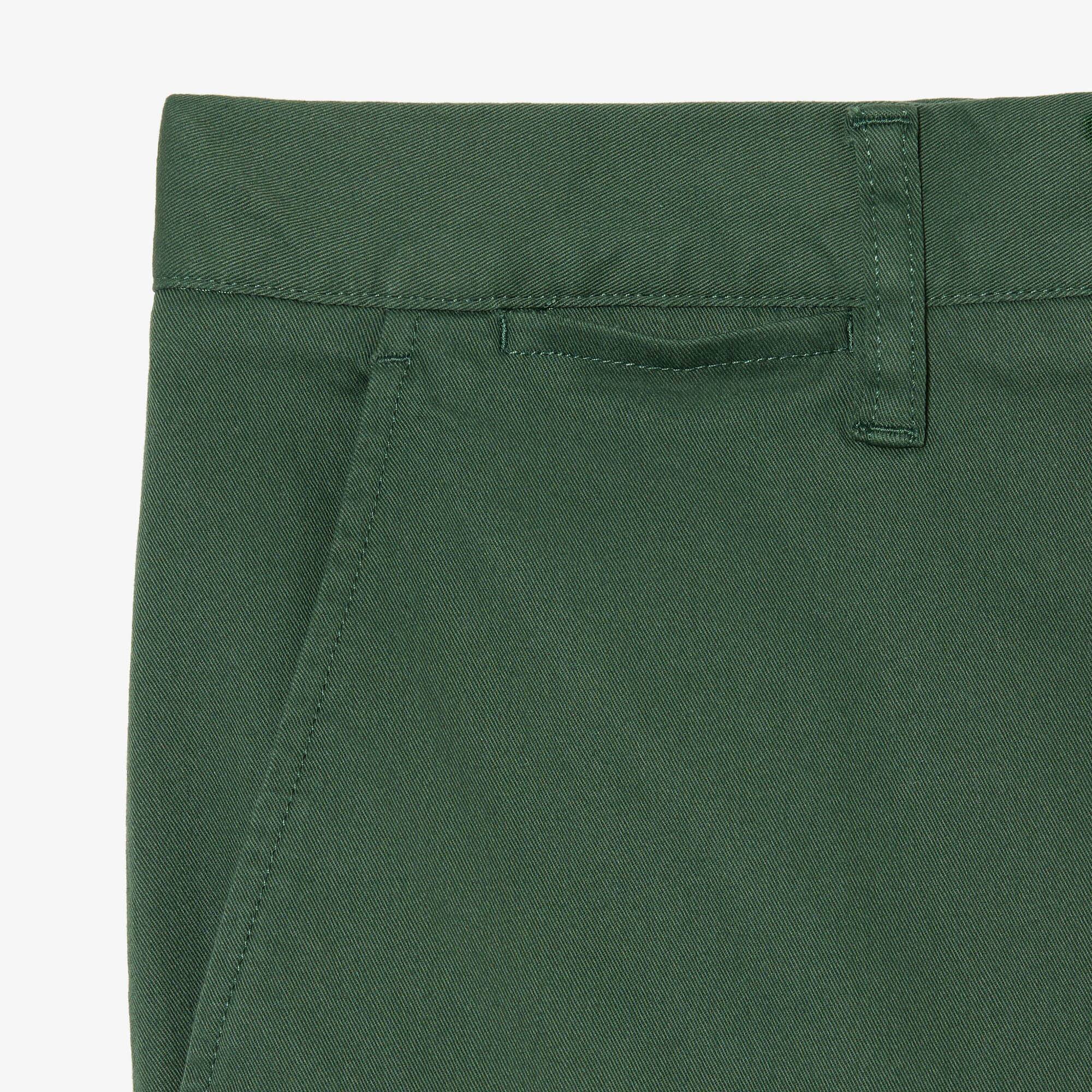 Slim Fit Chinohose mit Baumwolle und Stretch Hosen & Shorts - Grün - Lacoste - Herren