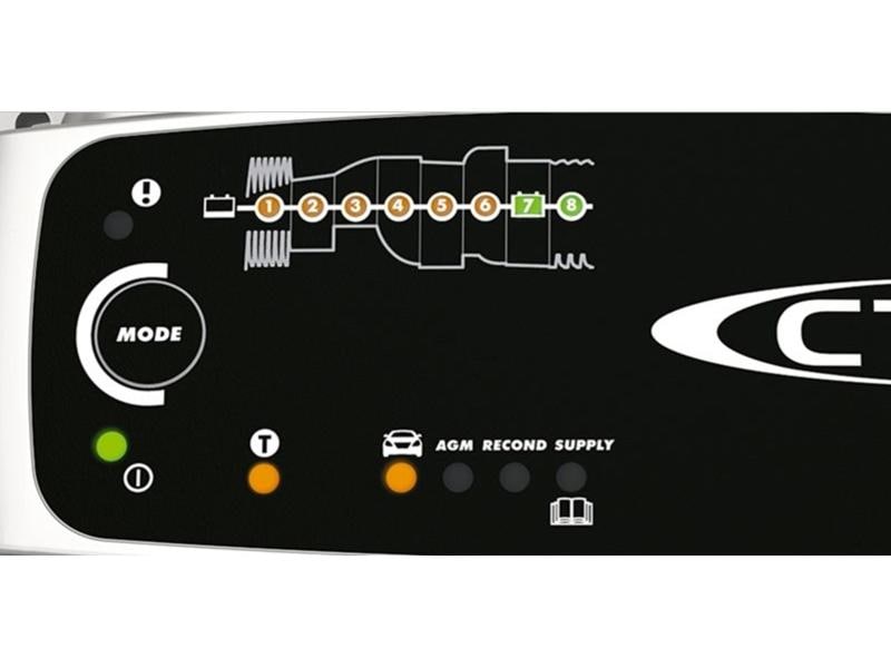 Ctek Batterieladegerät MXS 10.0 Ladegerät für 12-Volt-Batterien