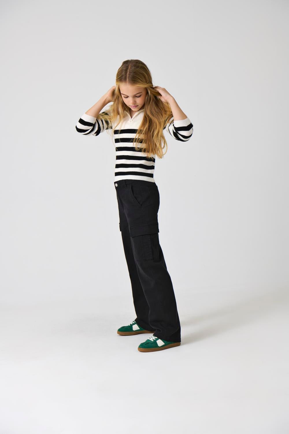 KOGYARROW-VOX Gerade geschnitten Cargo-Hose Black