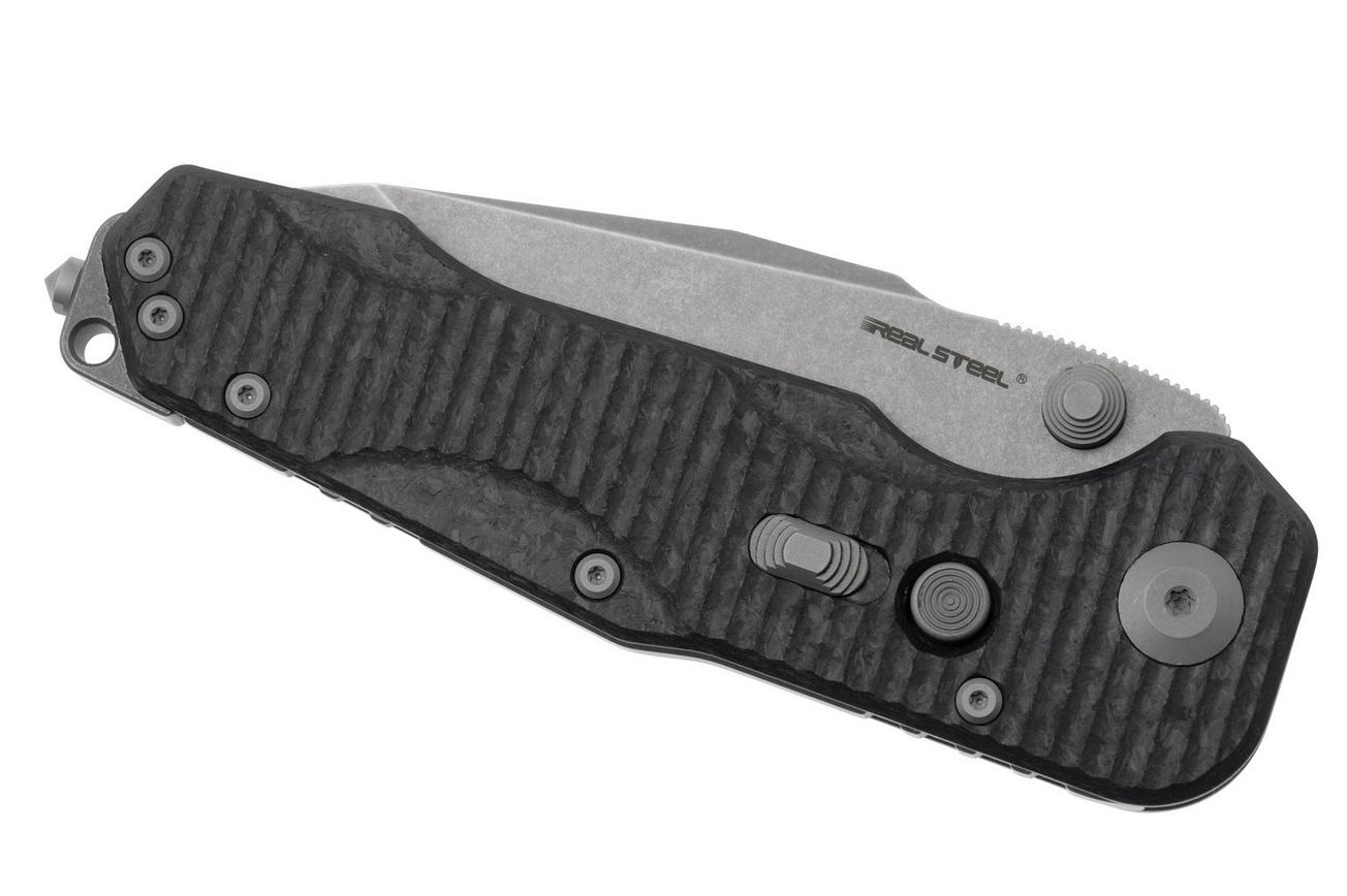 Real Steel 9914 Evolution, Carbonfiber Titanium, Tanto zakmes, Carson Huang design