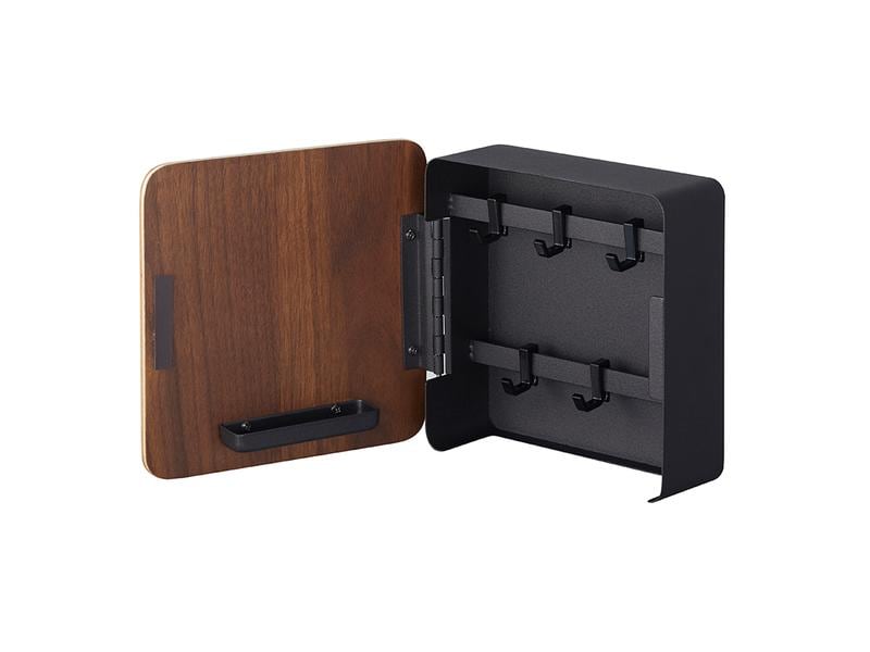 Yamazaki Schlüsselschrank Rin Braun/Schwarz Moderner Schlüsselkasten